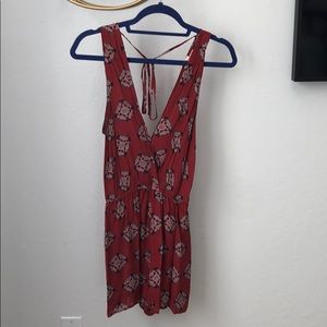 Deep V romper